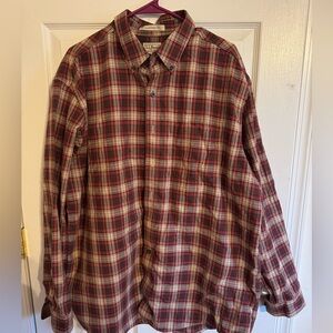 L.L. Bean Men's Plaid Shirt